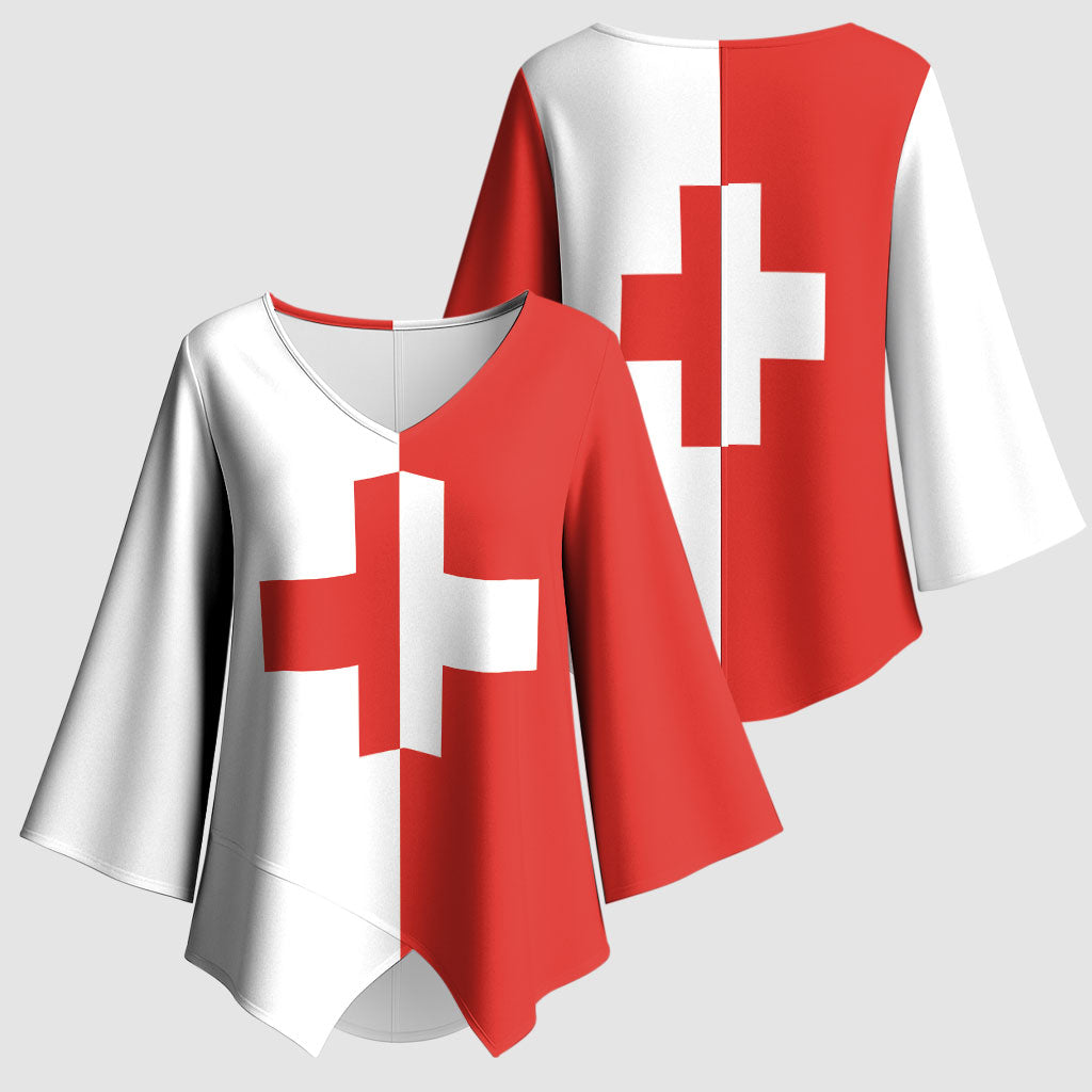 Malta Naxxar Kimono Sleeve Blouse Prior Credidi