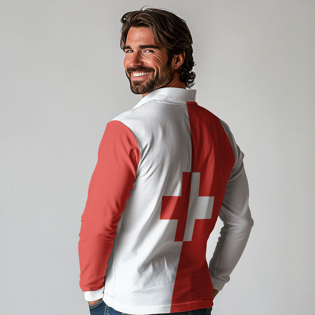 Malta Naxxar Long Sleeve Polo Shirt Prior Credidi