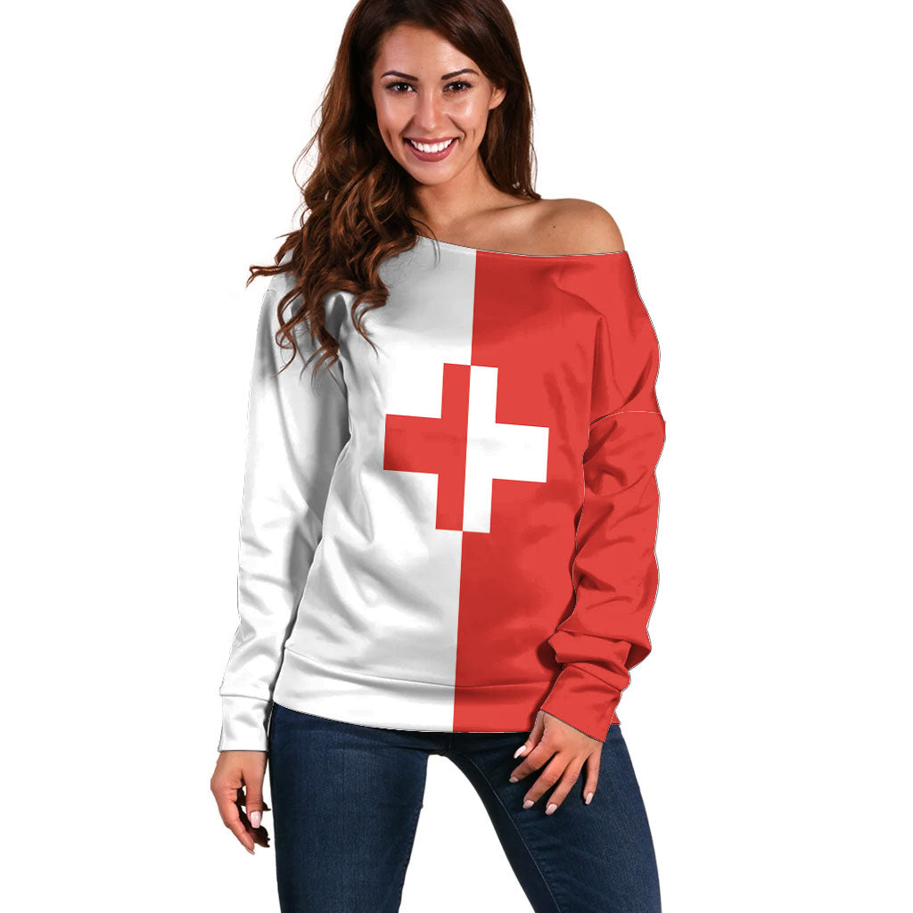 Malta Naxxar Off Shoulder Sweater Prior Credidi