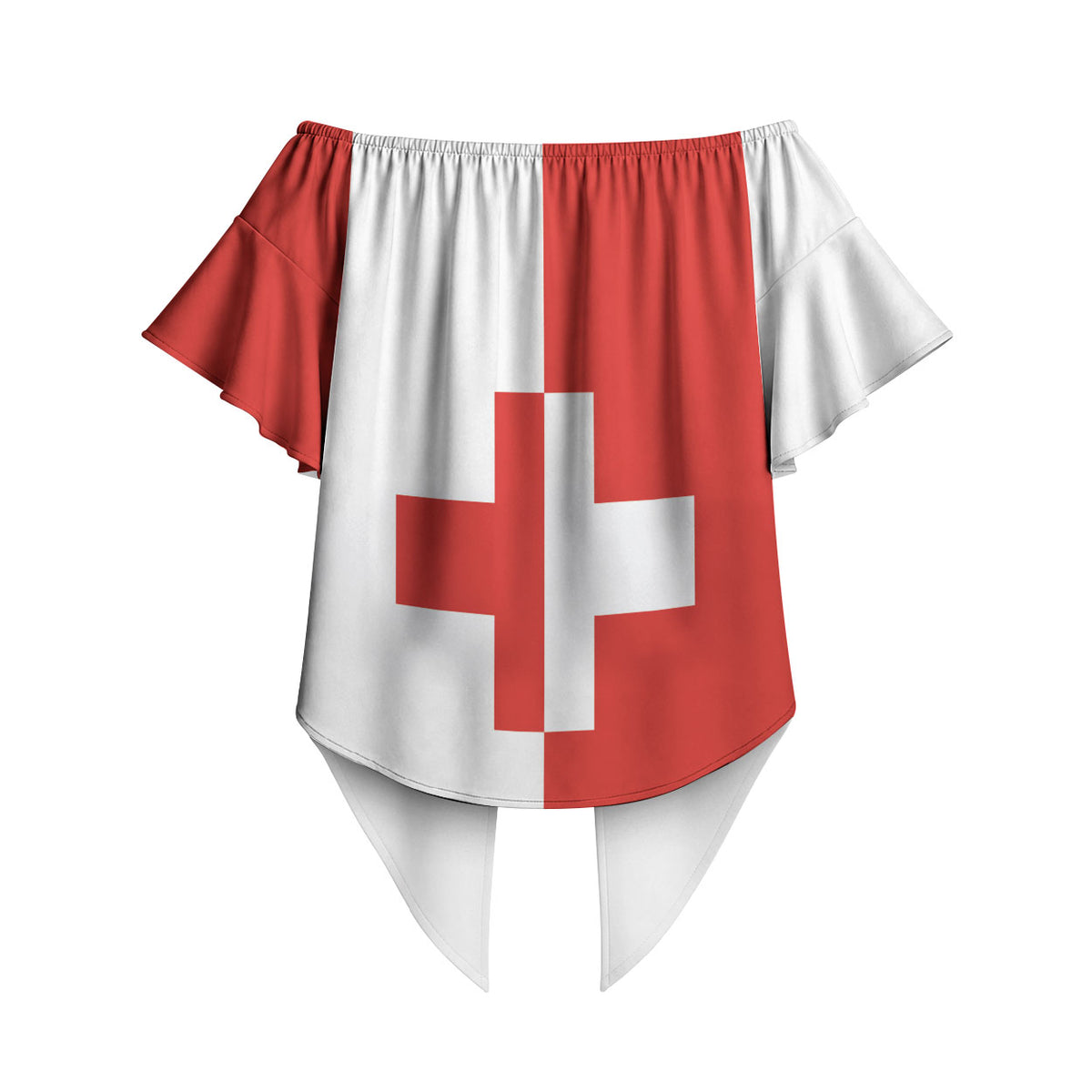 Malta Naxxar Off Shoulder Wrap Waist Top Prior Credidi