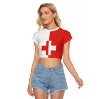 Malta Naxxar Raglan Cropped T Shirt Prior Credidi