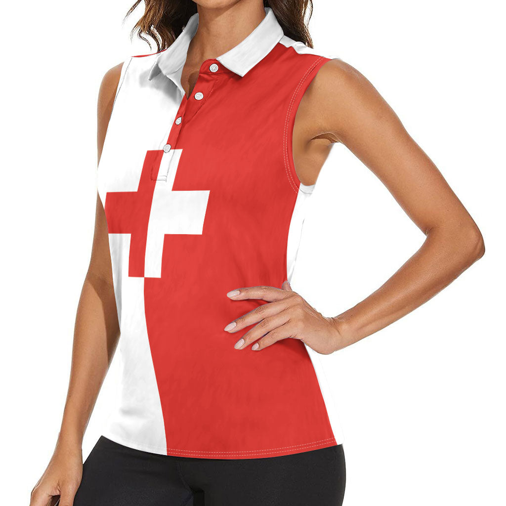 Malta Naxxar Women Sleeveless Polo Shirt Prior Credidi