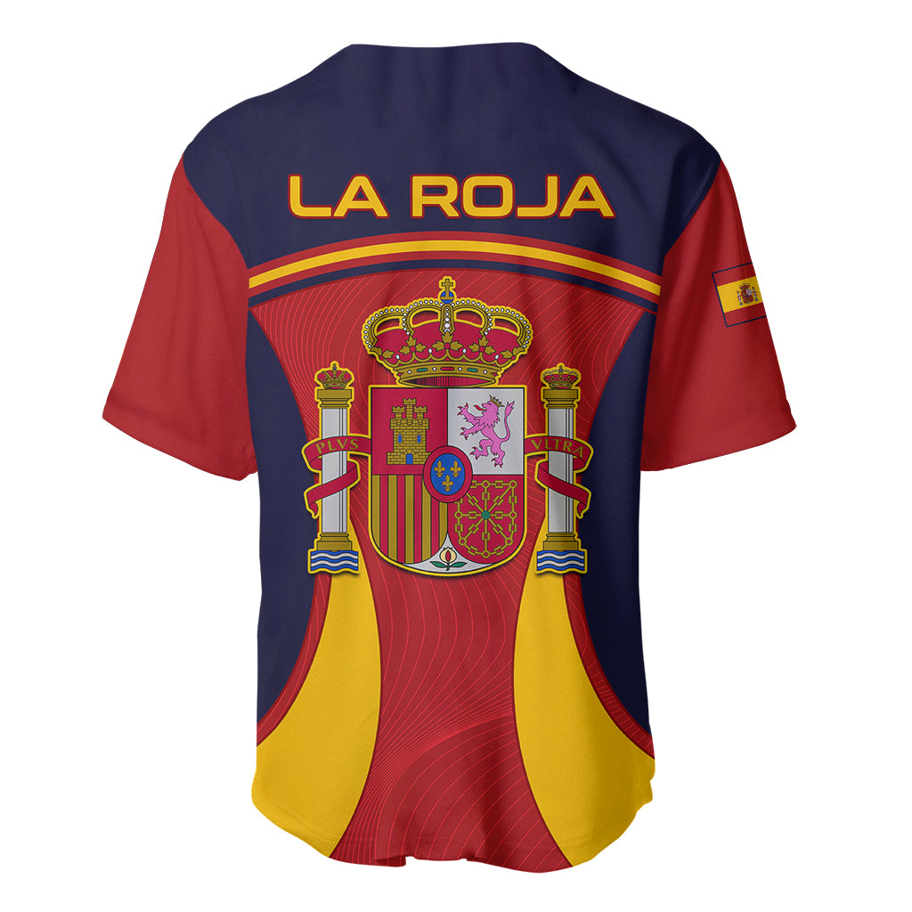 Spain Football Baseball Jersey La Roja 2024 Sporty Style - Wonder Print Shop