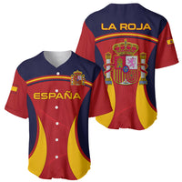 Spain Football Baseball Jersey La Roja 2024 Sporty Style - Wonder Print Shop