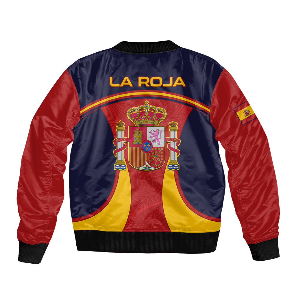 Spain Football Bomber Jacket La Roja 2024 Sporty Style - Wonder Print Shop