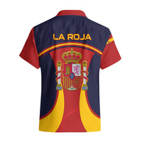 Spain Football Hawaiian Shirt La Roja 2024 Sporty Style - Wonder Print Shop