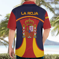 Spain Football Hawaiian Shirt La Roja 2024 Sporty Style - Wonder Print Shop