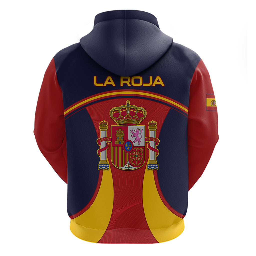 Spain Football Hoodie La Roja 2024 Sporty Style - Wonder Print Shop