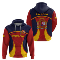 Spain Football Hoodie La Roja 2024 Sporty Style - Wonder Print Shop