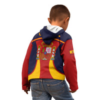 Spain Football Kid Hoodie La Roja 2024 Sporty Style - Wonder Print Shop