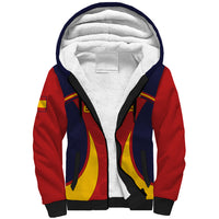 Spain Football Sherpa Hoodie La Roja 2024 Sporty Style - Wonder Print Shop