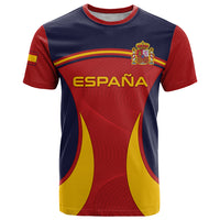 Spain Football T Shirt La Roja 2024 Sporty Style - Wonder Print Shop
