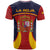 Spain Football T Shirt La Roja 2024 Sporty Style - Wonder Print Shop