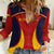 Spain Football Women Casual Shirt La Roja 2024 Sporty Style - Wonder Print Shop