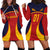 Custom Spain Football Hoodie Dress La Roja 2024 Sporty Style - Wonder Print Shop