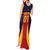 Custom Spain Football Tank Maxi Dress La Roja 2024 Sporty Style - Wonder Print Shop