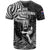 New Zealand Silver Fern Rugby T Shirt Maori Tiki Player With Ta Moko Tribal - Wonder Print Shop