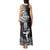 New Zealand Silver Fern Rugby Tank Maxi Dress Maori Tiki Player With Ta Moko Tribal - Wonder Print Shop