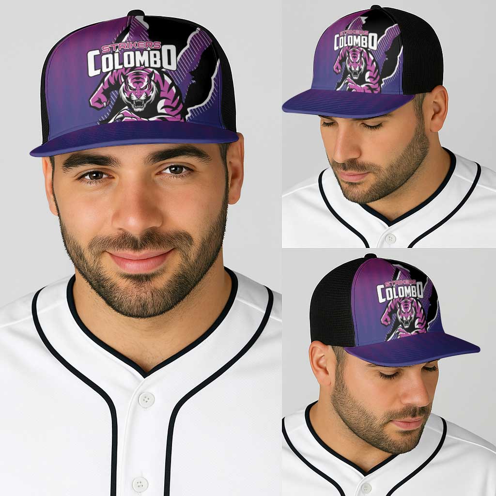 Colombo Cricket Strikers Baseball Net Cap Strike To Conquer - Wonder Print Shop