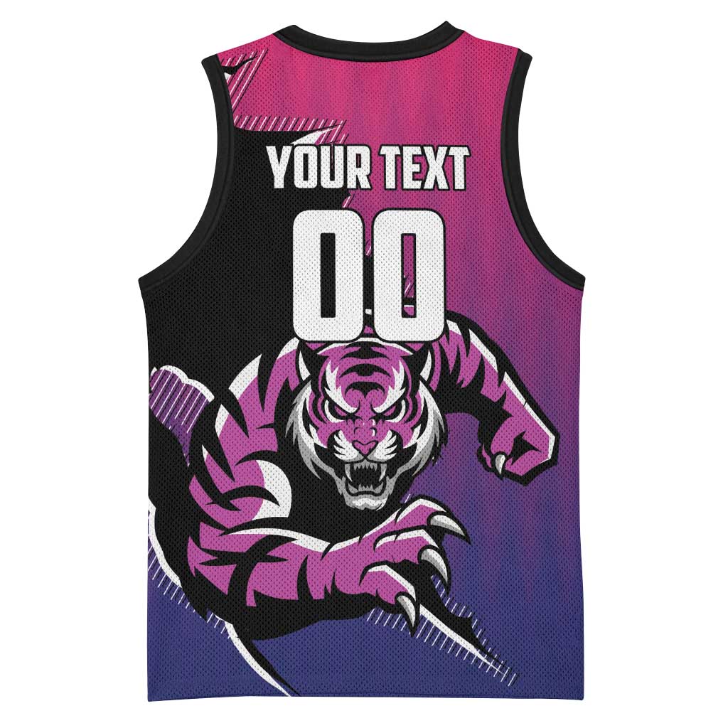 Custom Colombo Cricket Strikers Basketball Jersey Strike To Conquer - Wonder Print Shop