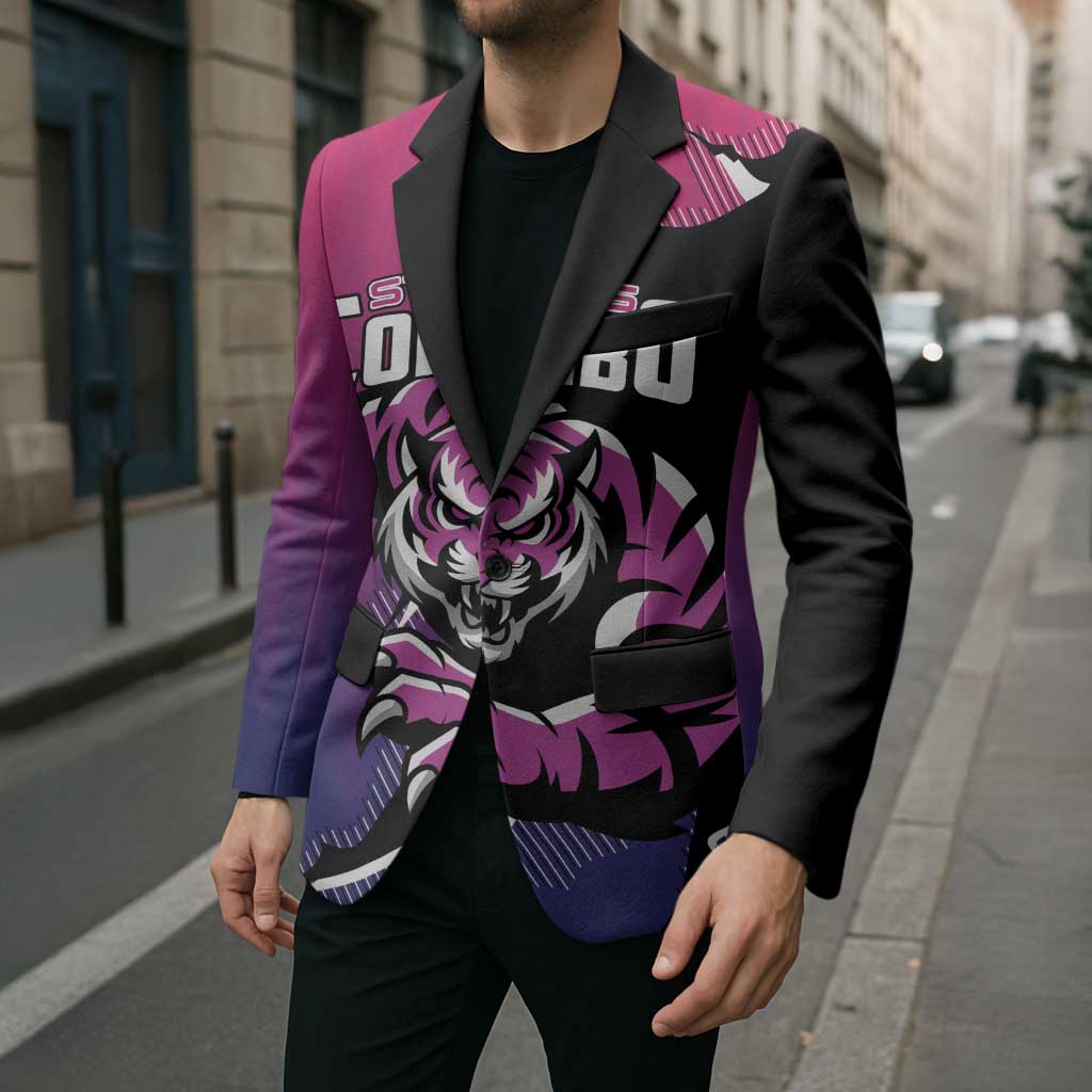 Custom Colombo Cricket Strikers Blazer Strike To Conquer - Wonder Print Shop