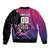 Custom Colombo Cricket Strikers Bomber Jacket Strike To Conquer - Wonder Print Shop