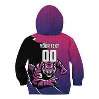 Custom Colombo Cricket Strikers Kid Hoodie Strike To Conquer - Wonder Print Shop