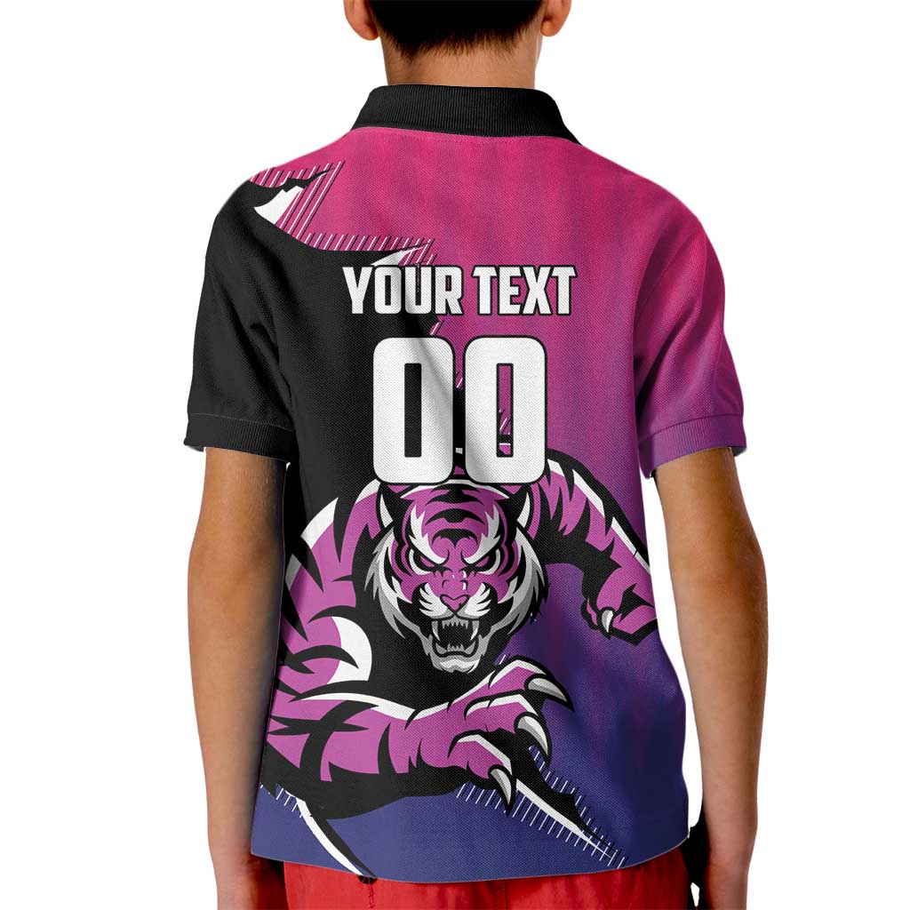 Custom Colombo Cricket Strikers Kid Polo Shirt Strike To Conquer - Wonder Print Shop