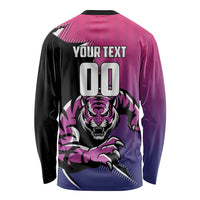 Custom Colombo Cricket Strikers Long Sleeve Shirt Strike To Conquer - Wonder Print Shop