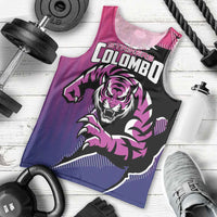 Custom Colombo Cricket Strikers Men Tank Top Strike To Conquer - Wonder Print Shop