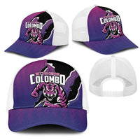 Colombo Cricket Strikers Mesh Trucker Cap Strike To Conquer - Wonder Print Shop