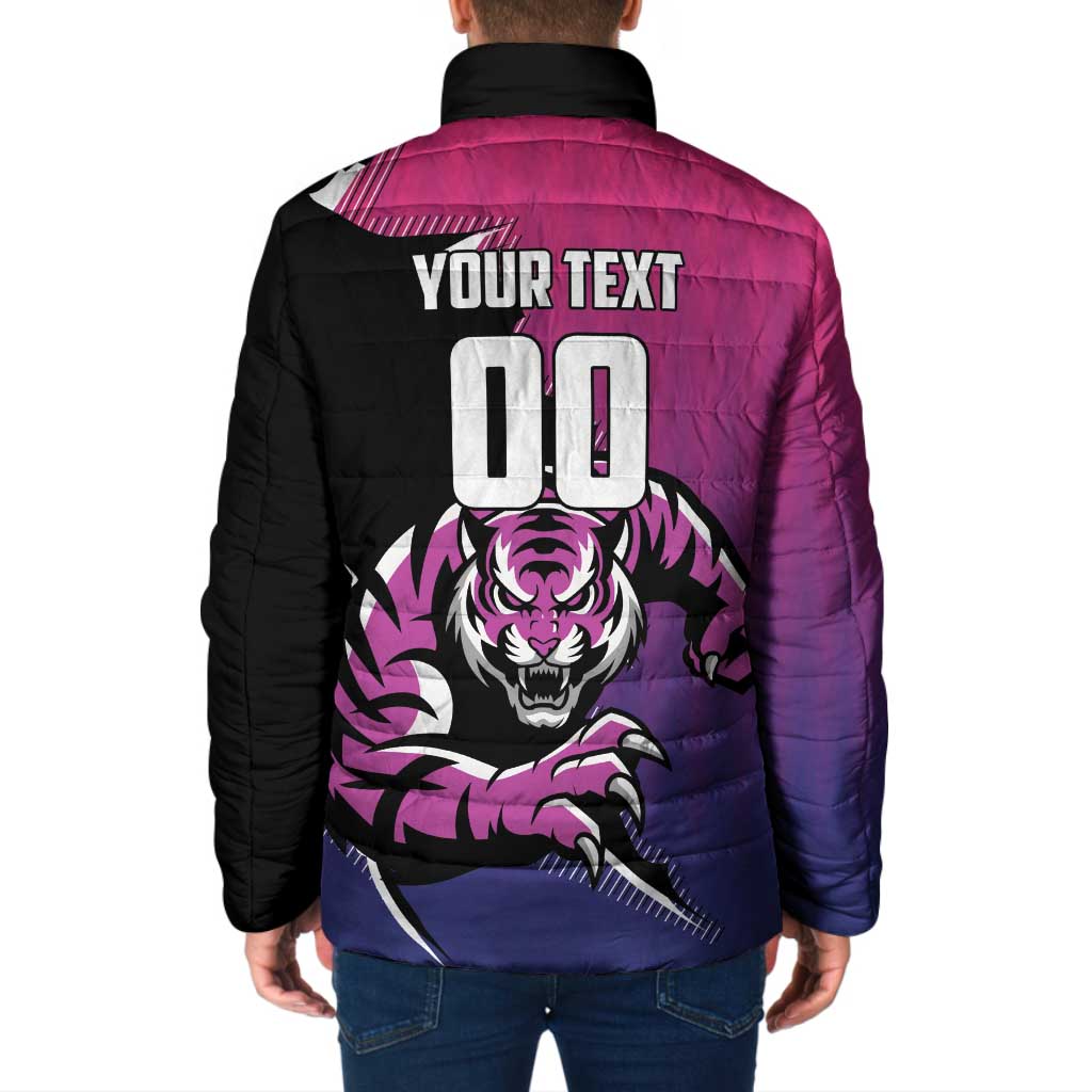 Custom Colombo Cricket Strikers Padded Jacket Strike To Conquer - Wonder Print Shop