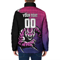 Custom Colombo Cricket Strikers Padded Jacket Strike To Conquer - Wonder Print Shop