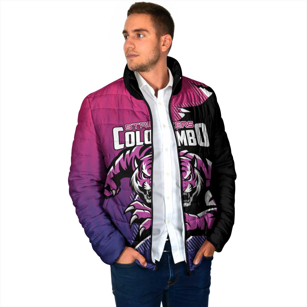 Custom Colombo Cricket Strikers Padded Jacket Strike To Conquer - Wonder Print Shop