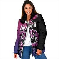 Custom Colombo Cricket Strikers Padded Jacket Strike To Conquer - Wonder Print Shop