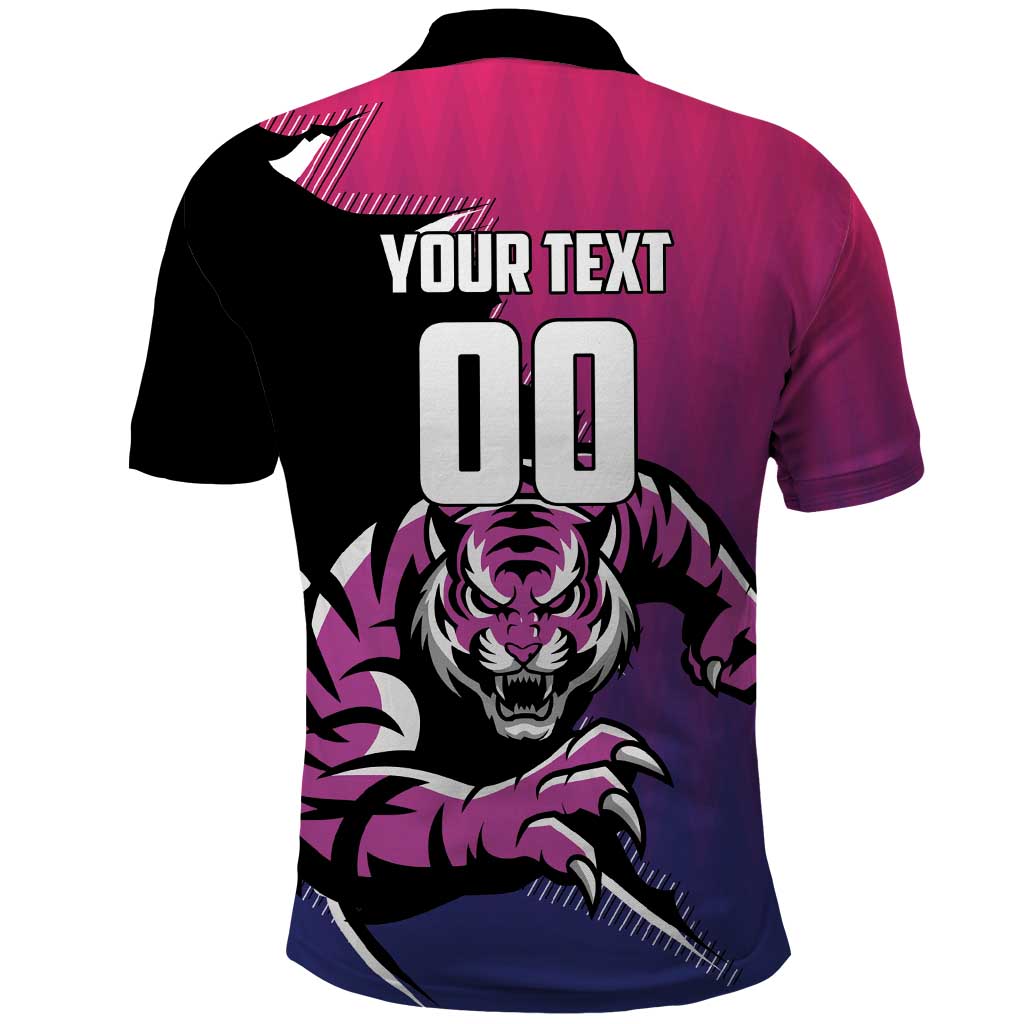 Custom Colombo Cricket Strikers Polo Shirt Strike To Conquer - Wonder Print Shop