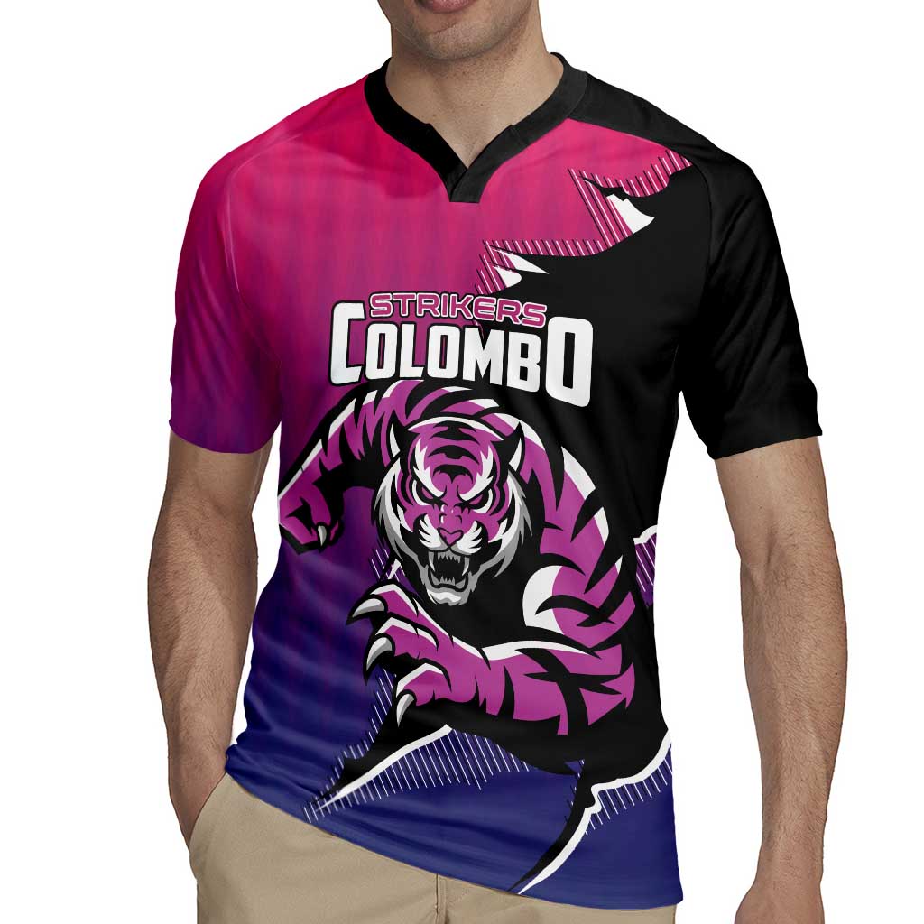Custom Colombo Cricket Strikers Rugby Jersey Strike To Conquer - Wonder Print Shop