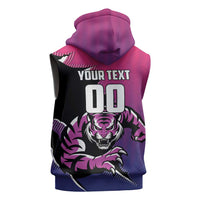 Custom Colombo Cricket Strikers Sleeveless Zip Hoodie Strike To Conquer - Wonder Print Shop