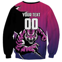 Custom Colombo Cricket Strikers Sweatshirt Strike To Conquer - Wonder Print Shop