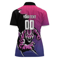 Custom Colombo Cricket Strikers Women Polo Shirt Strike To Conquer - Wonder Print Shop