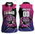 Custom Colombo Cricket Strikers Women Sleeveless Polo Shirt Strike To Conquer - Wonder Print Shop