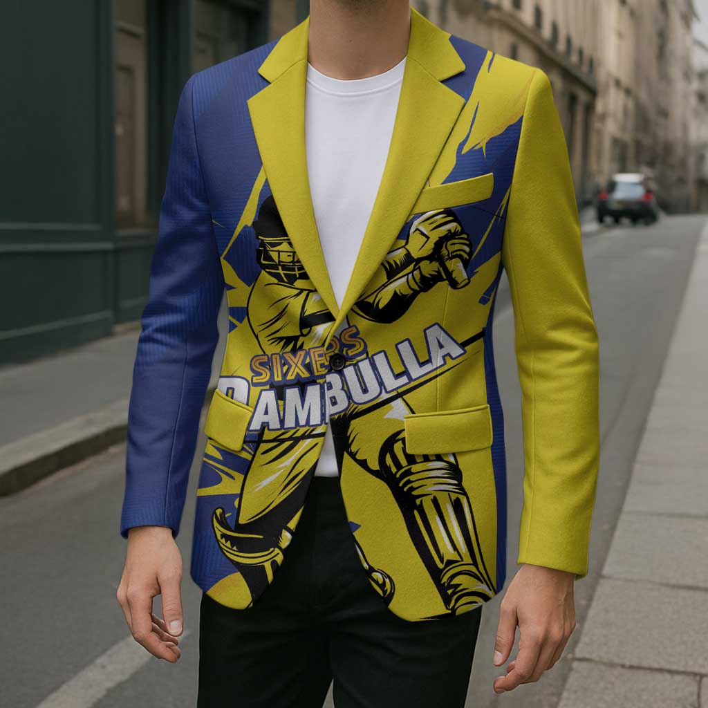 Custom Dambulla Cricket Sixers Blazer Ignite The Pride - Wonder Print Shop