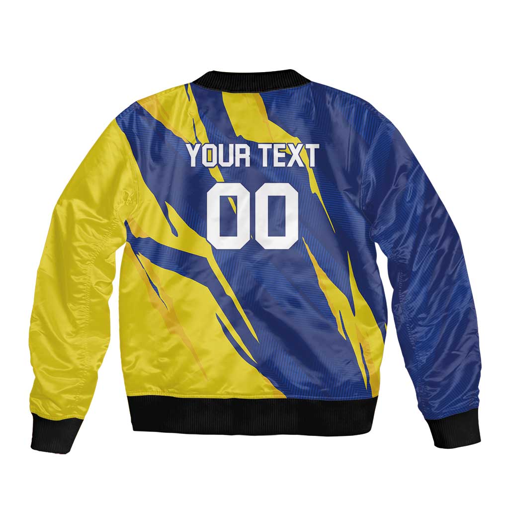 Custom Dambulla Cricket Sixers Bomber Jacket Ignite The Pride - Wonder Print Shop