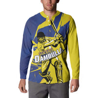 Custom Dambulla Cricket Sixers Button Sweatshirt Ignite The Pride - Wonder Print Shop