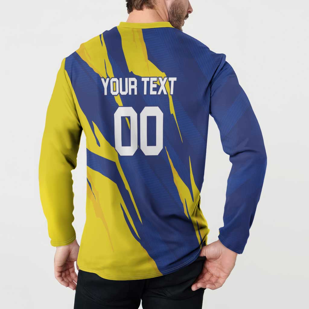 Custom Dambulla Cricket Sixers Button Sweatshirt Ignite The Pride - Wonder Print Shop