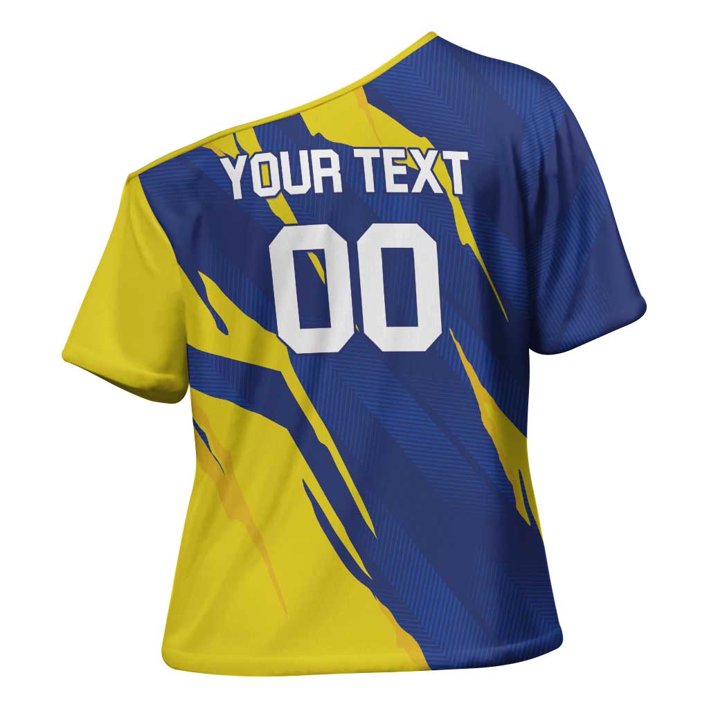 Custom Dambulla Cricket Sixers Cross Shoulder Shirt Ignite The Pride - Wonder Print Shop