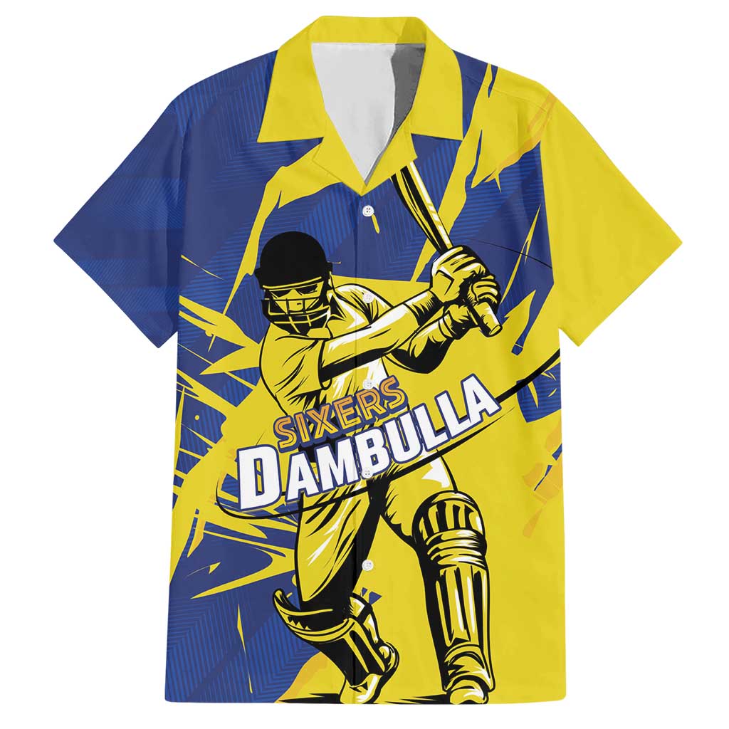 Custom Dambulla Cricket Sixers Hawaiian Shirt Ignite The Pride - Wonder Print Shop