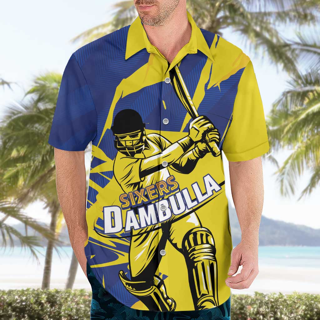 Custom Dambulla Cricket Sixers Hawaiian Shirt Ignite The Pride - Wonder Print Shop