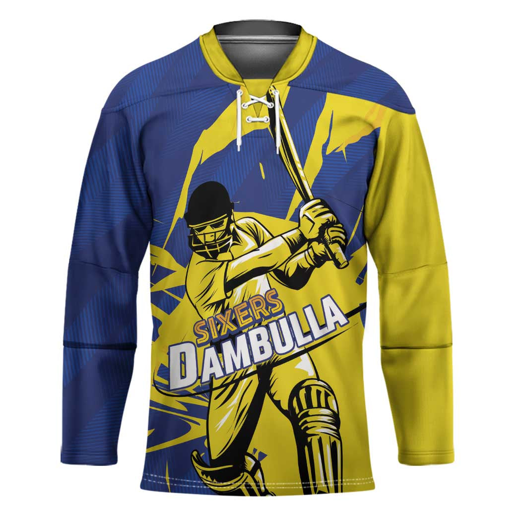 Custom Dambulla Cricket Sixers Hockey Jersey Ignite The Pride - Wonder Print Shop