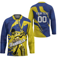 Custom Dambulla Cricket Sixers Hockey Jersey Ignite The Pride - Wonder Print Shop